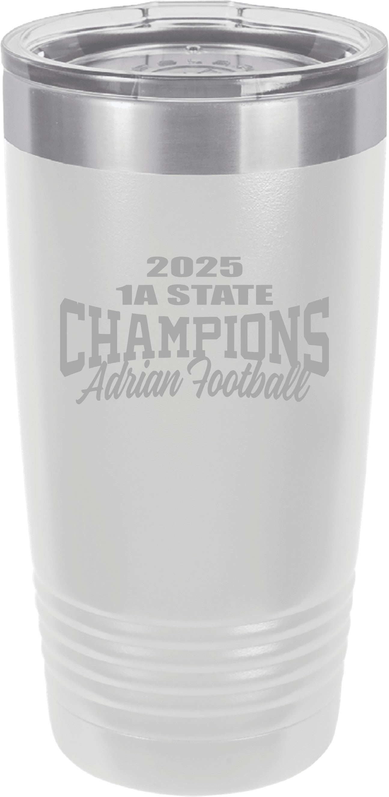 Football State Championship Tumbler