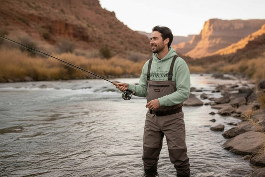 Owyhee Rise Fly Fishing Hoodie- “Inspired by the rise.”