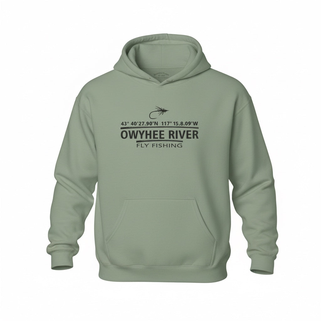 Owyhee Rise Fly Fishing Hoodie- “Inspired by the rise.”