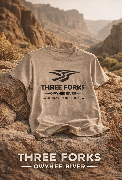 Three Forks Confluence Tee
