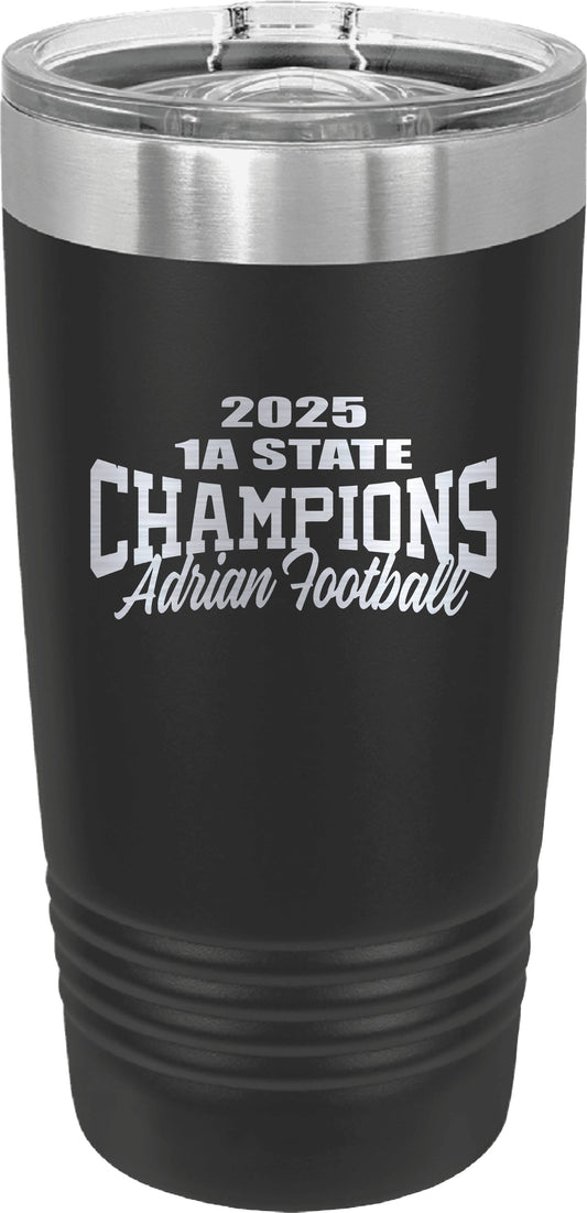 Football State Championship Tumbler