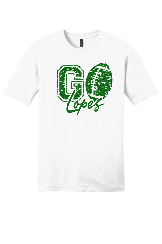 Go Lopes Football Tee